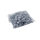 100-pakning flensskrue - M8x50 mm