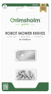 9 stk kniver til Yardforce robotgressklipper