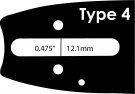 Sagsverd 18" - 3/8" - 1,6 mm (Stihl)