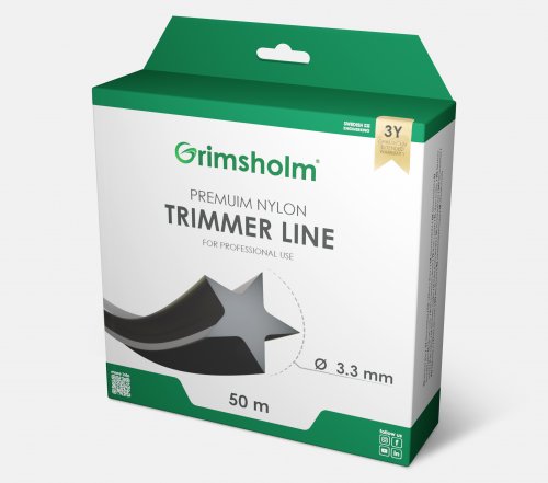 Trimmertråd (stjerne) 3,3 mm - 50 meter