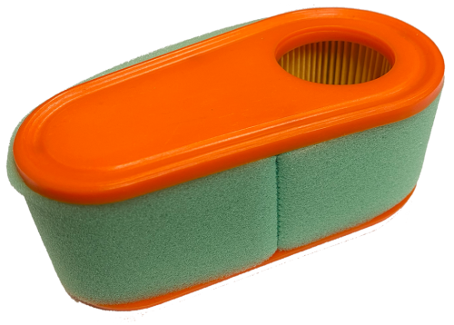 Luftfilter inkludert forfilter til B&S 11P9, 121R, 12Q9 mfl.