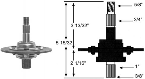 Knivspindel MTD 618-0271