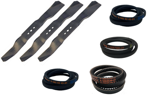 Kniv & drivreimspakke til Jonsered FR 2116 MA 4x4 (112 cm)