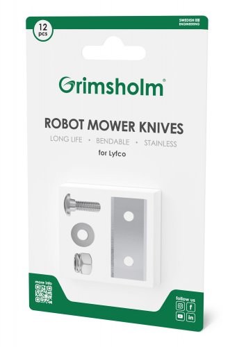 12 stk kniver til Lyfco