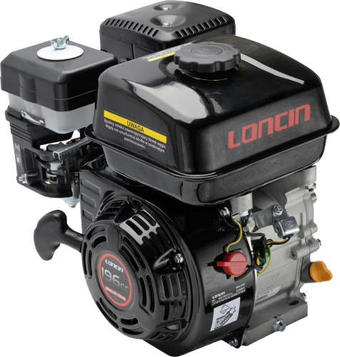 Motor Loncin LCG200F 5,5 hk - 61/19,05 mm (akselmål)