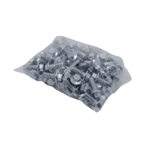 100-pakning flensskrue - M8x20 mm