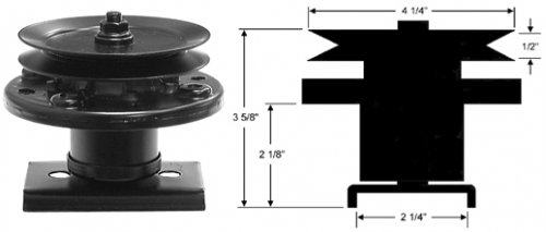 Knivspindel Husqvarna 532 13 68-19