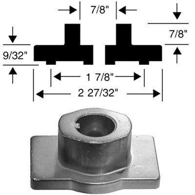 Knivfeste 22 mm (7/8")