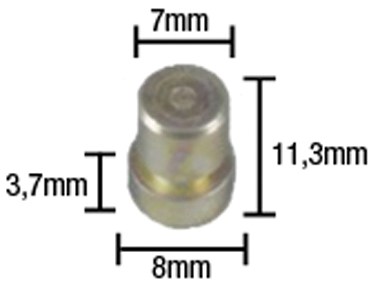 Brytepinne 7 mm 2-pack