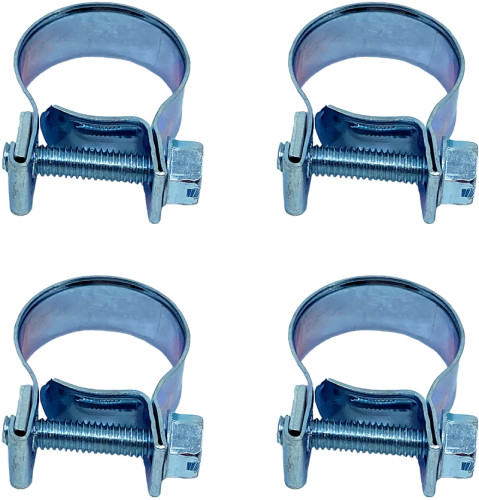 4 stk. slangeklemmer (mini) 17-19 mm