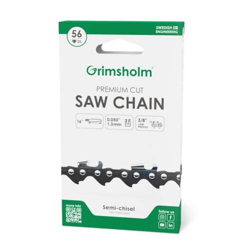 Sagkjede 16 - 3/8 - 1,3 mm - 56 DL - Premium Cut