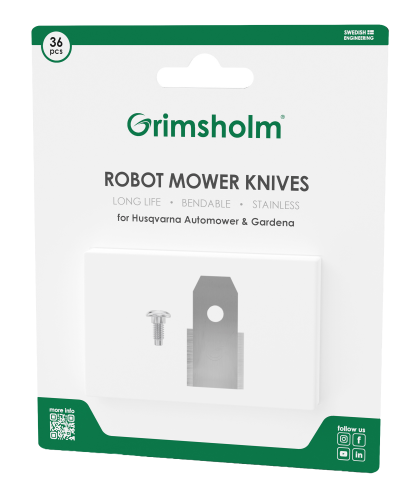 36 stk kniver til Husqvarna Automower, Gardena