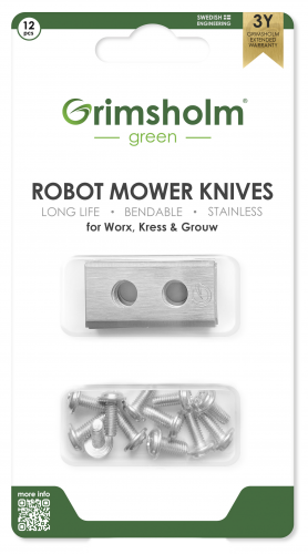 12 stk kniver til Worx Landroid
