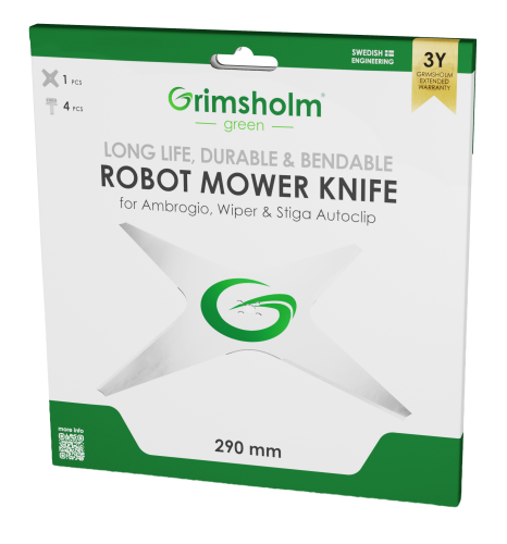 Kniv 290 mm Stiga Autoclip 520, 523, 525