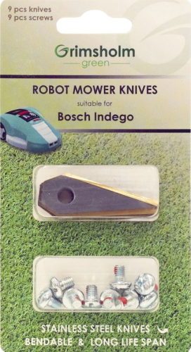 9 stk kniver til Bosch Indego