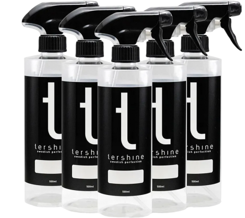 Tershine Bottles (5 stk.) inkl. trigger og etikett