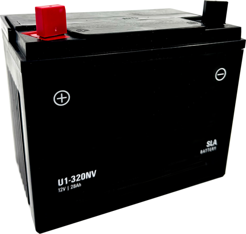 Batteri (AGM) 12V - 28Ah til traktor-/sitteklippere