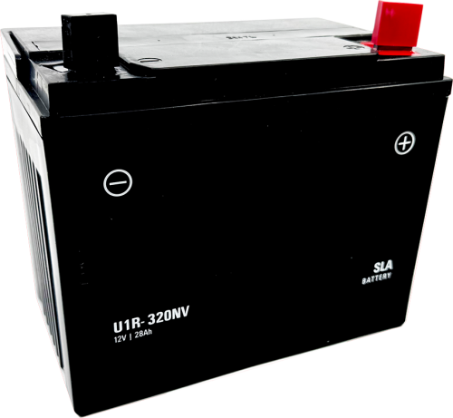 Batteri (AGM) 12V - 28Ah til traktor-/sitteklippere